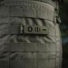 M-Tac Molle Panel for Morale Patches – Tactical Accessory with Molle Attachment 3.2 x 1(Ranger Green)