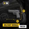 M-Tac Morale Patch Pink Lips with Bullet – PVC Tactical Military Patch with Hook Fastener Backing – Patches for Vest, Backpacks, Hats (Pink)(Grey B)