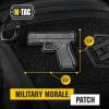 M-Tac Morale Patch Pink Lips with Bullet – PVC Tactical Military Patch with Hook Fastener Backing – Patches for Vest, Backpacks, Hats (Pink)(Grey G)