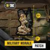 M-Tac Morale Patch Tactical Girl – PVC Tactical Military Patch with Hook Fastener Backing – Patches for Vest, Backpacks, Hats (№5 SKANDINAVIK)(№5 Hooligan)