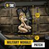 M-Tac Morale Patch Tactical Girl – PVC Tactical Military Patch with Hook Fastener Backing – Patches for Vest, Backpacks, Hats (№5 SKANDINAVIK)(№5 PVC Olive)