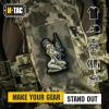 M-Tac Morale Patch Tactical Girl – PVC Tactical Military Patch with Hook Fastener Backing – Patches for Vest, Backpacks, Hats (№5 SKANDINAVIK)(№5 SKANDINAVIK)