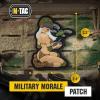 M-Tac Morale Patch Tactical Girl – PVC Tactical Military Patch with Hook Fastener Backing – Patches for Vest, Backpacks, Hats (№5 SKANDINAVIK)(White/Coyote/Olive V2)