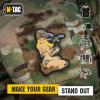 M-Tac Morale Patch Tactical Girl – PVC Tactical Military Patch with Hook Fastener Backing – Patches for Vest, Backpacks, Hats (№5 SKANDINAVIK)(Yellow/MC V2)