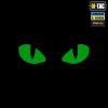 M-Tac Multicolor Tiger Eyes Morale Patches Compatible with Molle Tactical Patch Military Combat Hook Fasteners (Camo)(Black/Green/GID)