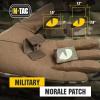 M-Tac Multicolor Tiger Eyes Morale Patches Compatible with Molle Tactical Patch Military Combat Hook Fasteners (Camo)(Camo)