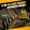 M-Tac Patch Vintage USA Flag – Tactical GITD Stars American Military Flag Patch Hook and Loop Fastener (Molle Full Color/Ranger Green)(Molle Full Color/Coyote)