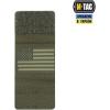 M-Tac Patch Vintage USA Flag – Tactical GITD Stars American Military Flag Patch Hook and Loop Fastener (Molle Full Color/Ranger Green)(Molle Olive/Ranger Green)