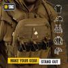 M-Tac Tactical Morale Patch for Military Gear – Ace of Spades Patch Death Card – Army Patches for Clothes, Jackets, Backpacks, Hats – Combat Hook and Loop Patches (Black/GITD)(Coyote / GITD)