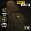 M-Tac Tactical Morale Patch for Military Gear – Ace of Spades Patch Death Card – Army Patches for Clothes, Jackets, Backpacks, Hats – Combat Hook and Loop Patches (Black/GITD)(Ranger Green / GITD 2 pcs.)