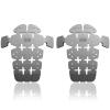 M-Tac Knee Pad Inserts for Men and Women (2 PCs) – A Pair of Knee Pads for Construction and Tactical Pants – Memory Foam Knee Pads for Work (Gray)(Gray)