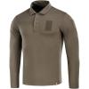 M-Tac Long Sleeve Tactical Polo Shirt for Men – Men’s Military Polo Shirt for Work, Outdoor, Tactical & Law Enforcement Gear(Dark Olive)