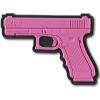 M-Tac Morale Patch Pink Lips with Bullet – PVC Tactical Military Patch with Hook Fastener Backing – Patches for Vest, Backpacks, Hats (Pink)(Pink G)