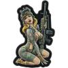 M-Tac Morale Patch Tactical Girl – PVC Tactical Military Patch with Hook Fastener Backing – Patches for Vest, Backpacks, Hats (White/Coyote/Olive V2)(№5 Japan)