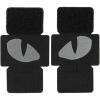 M-Tac Multicolor Tiger Eyes Morale Patches Compatible with Molle Tactical Patch Military Combat Hook Fasteners (Camo)(Reflective Black)