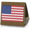 M-Tac Patch Vintage USA Flag – Tactical GITD Stars American Military Flag Patch Hook and Loop Fastener (Molle Full Color/Ranger Green)(Molle Full Color/Coyote)
