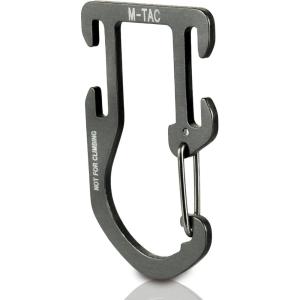 M-Tac Carabiner Clip Molle Compatible Snap Hook for Tactical Vest Backpack D-Ring(1 Piece)