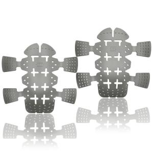 M-Tac Knee Pad Inserts for Men and Women (2 PCs) – A Pair of Knee Pads for Construction and Tactical Pants – Memory Foam Knee Pads for Work (Gray)(Grey)
