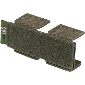 M-Tac Molle Panel for Morale Patches – Tactical Accessory with Molle Attachment 3.2 x 1(Ranger Green)