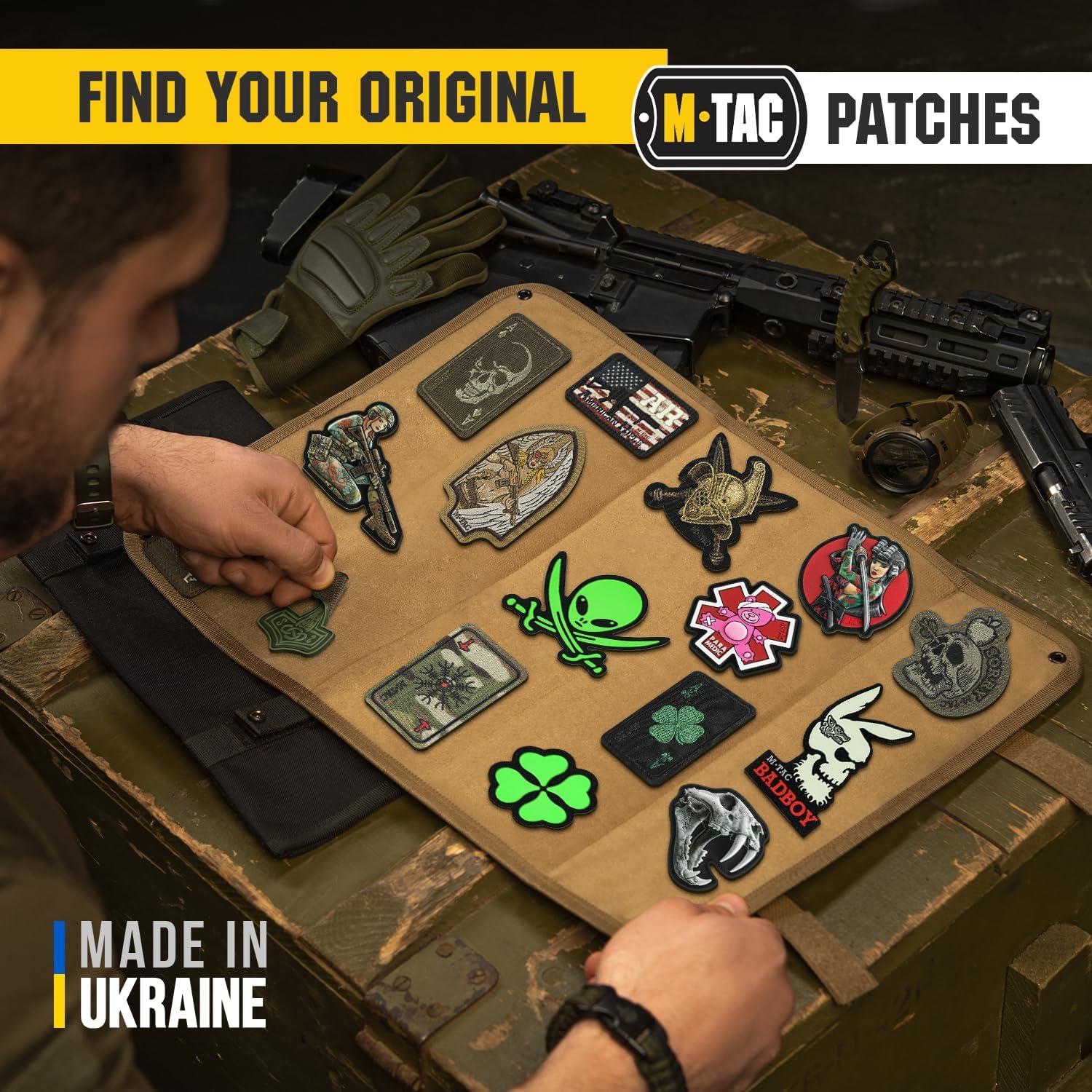 image:imageMTac Morale PVC Patch MC Funny Badge for Tactical Military Army Gear with Hook Fastener AlienAlien
