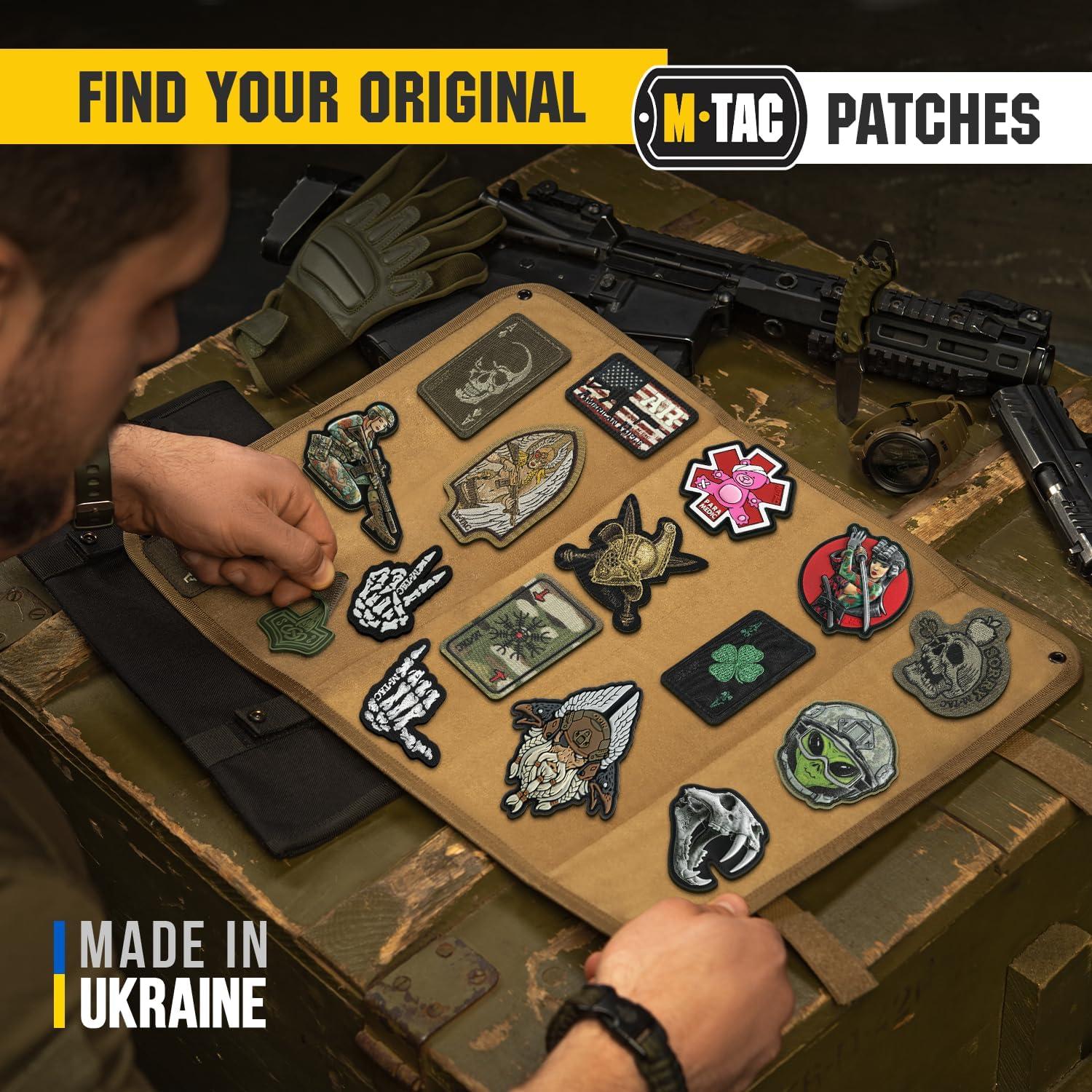 image:imageMTac Morale PVC Patch MC Funny Badge for Tactical Military Army Gear with Hook Fastener AlienGreen
