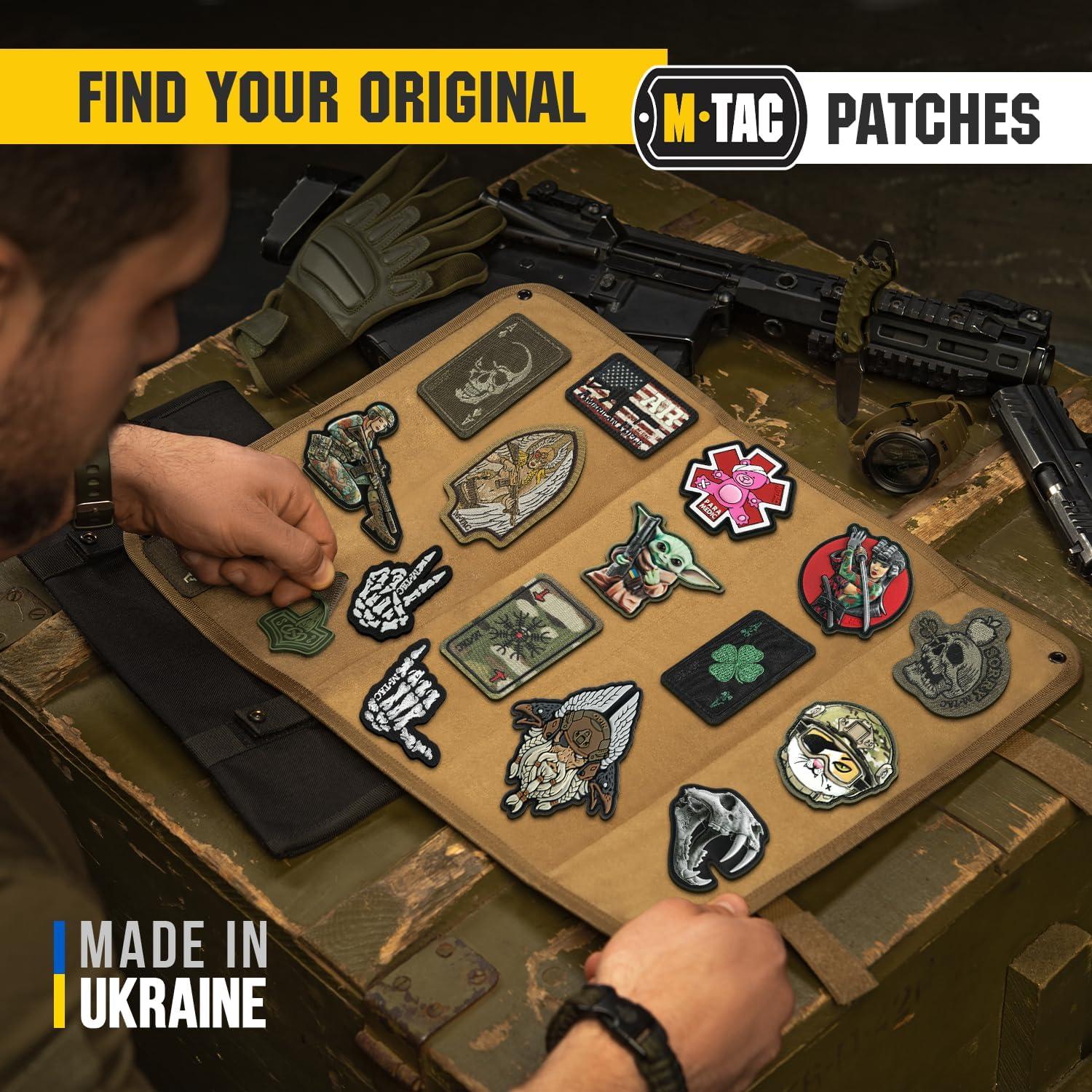 image:imageMTac Morale Patch PVC 3D Funny Military Tactical Patch Tactical Cool Army Meme Patches for Vest Backpacks Hats Hook and Loop Patches Guardian Baby Alien