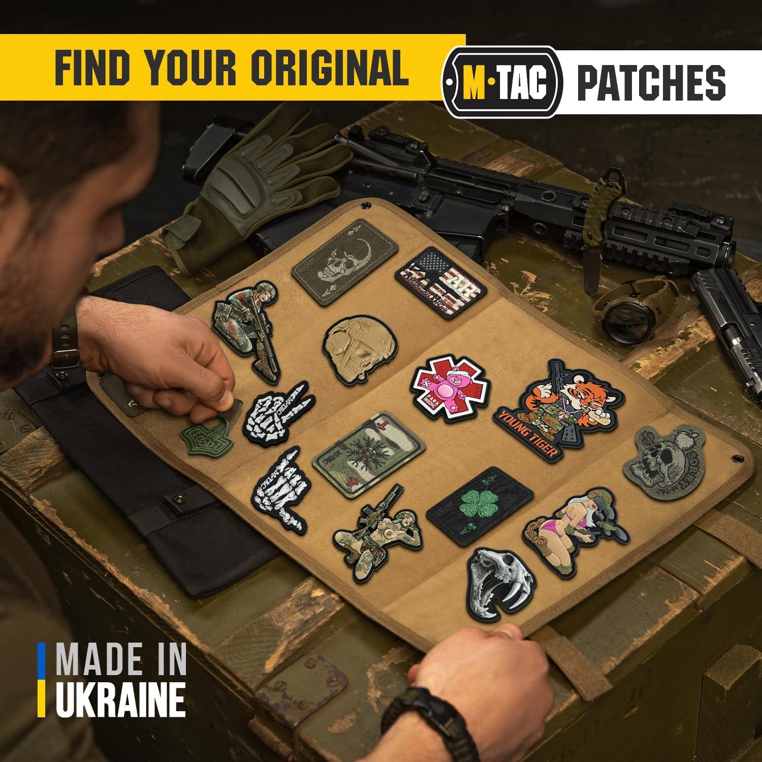 image:imageMTac Morale Patch PVC 3D Funny Military Tactical Patch Tactical Cool Army Meme Patches for Vest Backpacks Hats Hook and Loop Patches Young Tiger