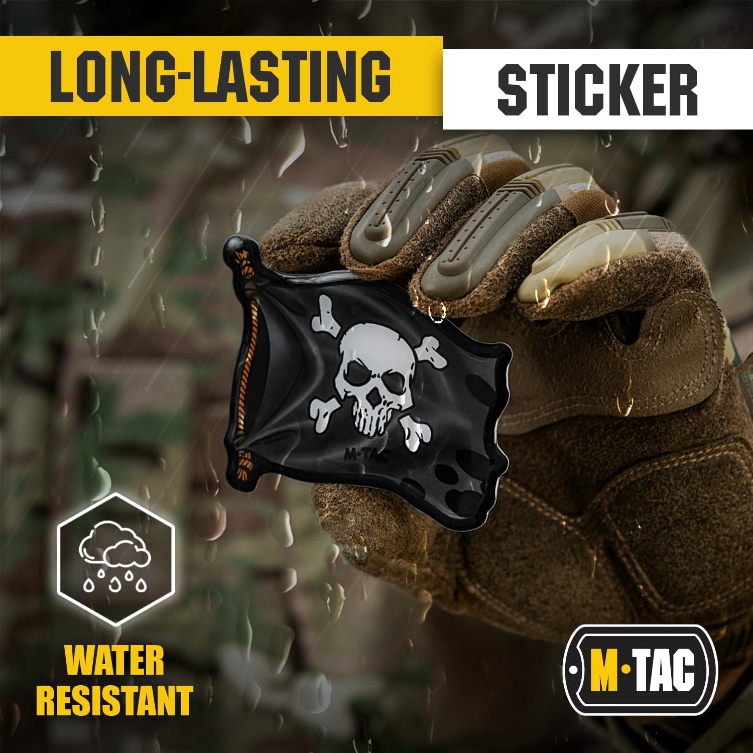 image:imageMTac Odin Night Vision 3D Sticker Tactical Military Bumper Sticker for Laptops Tablet Phone Notebook Car Bumper Hard HatJolly Roger