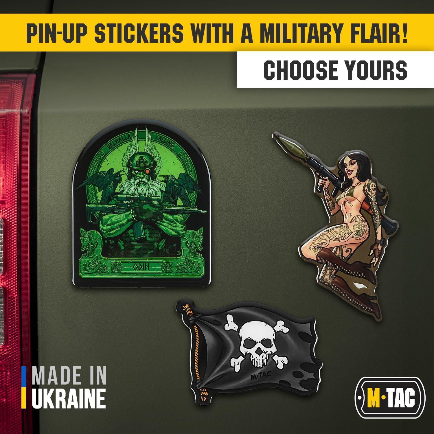 image:imageMTac Odin Night Vision 3D Sticker Tactical Military Bumper Sticker for Laptops Tablet Phone Notebook Car Bumper Hard HatOdin Night Vision