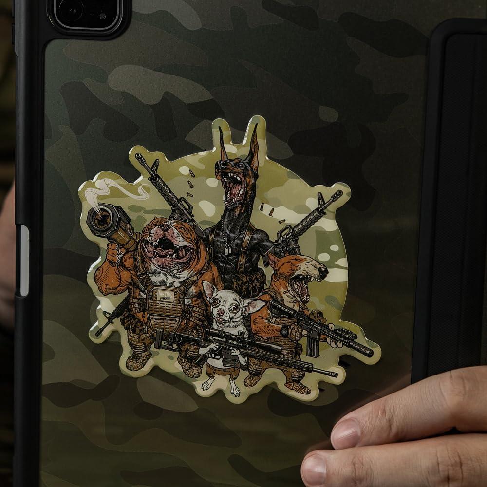 image:imageMTac Odin Night Vision 3D Sticker Tactical Military Bumper Sticker for Laptops Tablet Phone Notebook Car Bumper Hard HatRex Team