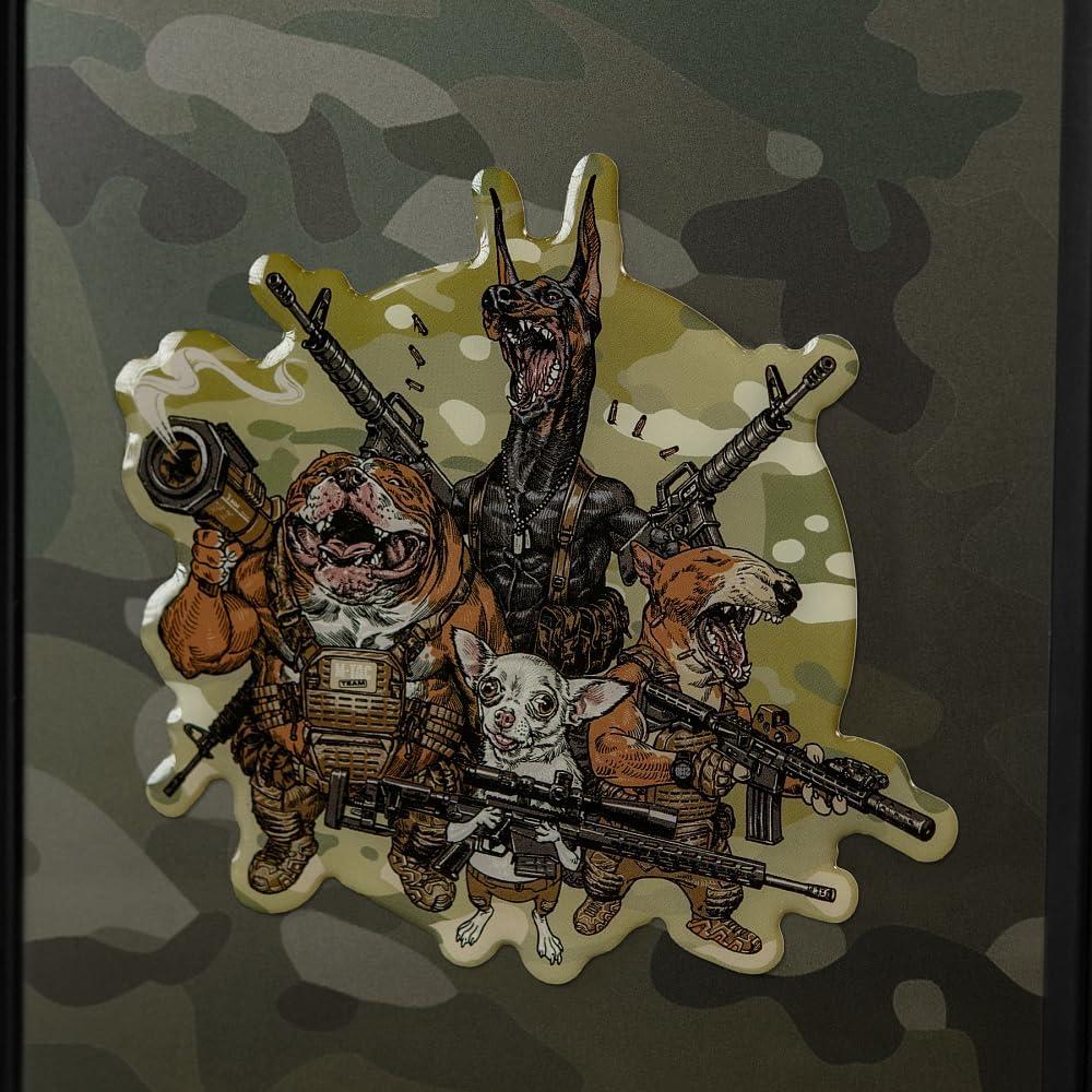image:imageMTac Odin Night Vision 3D Sticker Tactical Military Bumper Sticker for Laptops Tablet Phone Notebook Car Bumper Hard HatRex Team