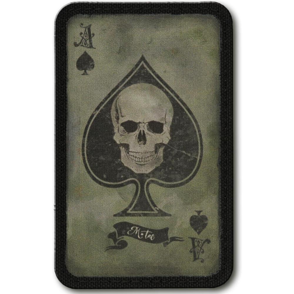 image:imageMTac Ace of Spades Death Card Tactical Morale Patch Army Combat Hook FastenersOliveBlack