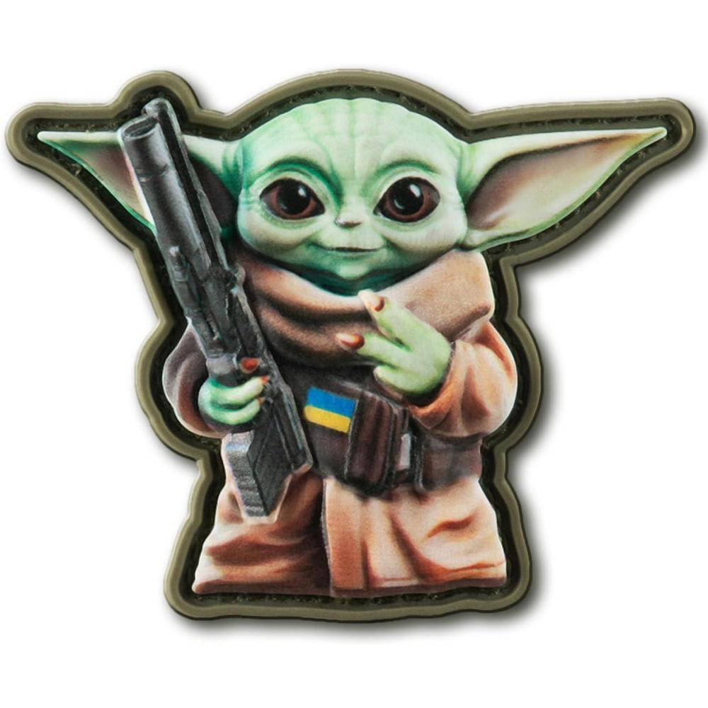 image:imageMTac Morale Patch PVC 3D Funny Military Tactical Patch Tactical Cool Army Meme Patches for Vest Backpacks Hats Hook and Loop Patches Guardian Baby Alien