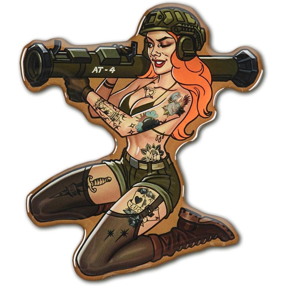 image:imageMTac Morale Sticker Tactical Girl 3D Sticker Bumper Sticker Tactical Military Stickers for Laptop Tablet Phone Notebook Car Bumper Hard Hat 3 Sith10 Ace of Spades