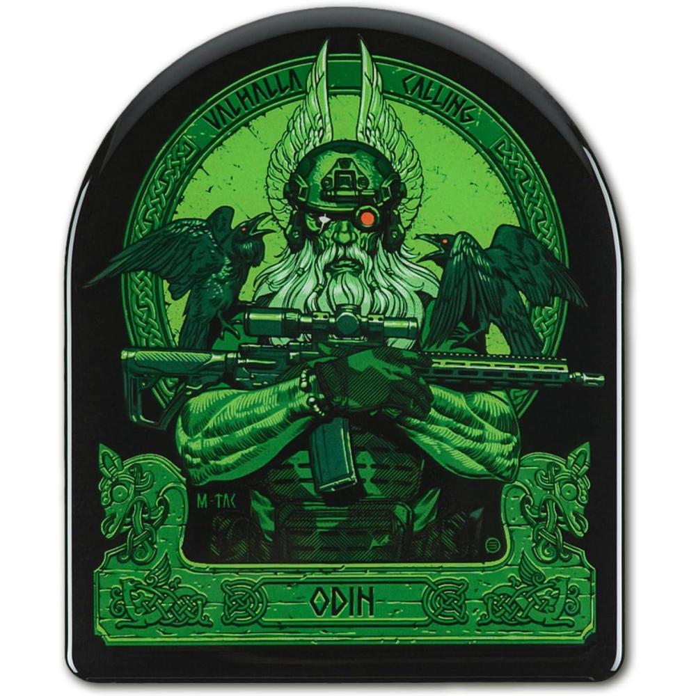 image:imageMTac Odin Night Vision 3D Sticker Tactical Military Bumper Sticker for Laptops Tablet Phone Notebook Car Bumper Hard HatOdin Night Vision