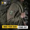 M-Tac Ace of Spades Death Card Tactical Morale Patch Army Combat Hook Fasteners(Olive/Black)