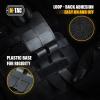 M-Tac Loop Tactical Morale Patches Board Molle Attachment 3.1 x 5.2 inch (Black)(Black)