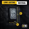 M-Tac Loop Tactical Morale Patches Board Molle Attachment 3.1 x 5.2 inch (Black)(Black)