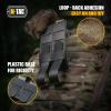 M-Tac Loop Tactical Morale Patches Board Molle Attachment 3.1 x 5.2 inch (Black)(Camo)