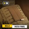 M-Tac Loop Tactical Morale Patches Board Molle Attachment 3.1 x 5.2 inch (Black)(Coyote)