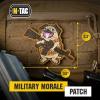 M-Tac Morale Patch – PVC 3D Funny Military Tactical Patch – Tactical Cool Army Meme Patches for Vest, Backpacks, Hats – Hook and Loop Patches (Dog Rex)(Dog Rex)