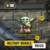 M-Tac Morale Patch – PVC 3D Funny Military Tactical Patch – Tactical Cool Army Meme Patches for Vest, Backpacks, Hats – Hook and Loop Patches (Guardian Baby Alien)