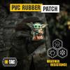 M-Tac Morale Patch – PVC 3D Funny Military Tactical Patch – Tactical Cool Army Meme Patches for Vest, Backpacks, Hats – Hook and Loop Patches (Guardian Baby Alien)