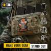 M-Tac Morale Patch – PVC 3D Funny Military Tactical Patch – Tactical Cool Army Meme Patches for Vest, Backpacks, Hats – Hook and Loop Patches (Young Tiger)