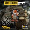 M-Tac Morale Patch – PVC 3D Funny Military Tactical Patch – Tactical Cool Army Meme Patches for Vest, Backpacks, Hats – Hook and Loop Patches (Young Tiger)