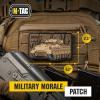 M-Tac Morale Patch Tank Bradley Fighting Vehicle – PVC 3D Army Tactical Military Patch with Hook Fastener Backing – Patches for Vest, Backpacks, Jackets, Hats (Bradley Coyote)(Bradley Coyote)