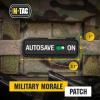 M-Tac Morale Patch Tank Bradley Fighting Vehicle – PVC 3D Army Tactical Military Patch with Hook Fastener Backing – Patches for Vest, Backpacks, Jackets, Hats (Bradley Coyote)(Auto Save On Black)