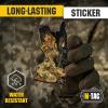 M-Tac Morale Sticker Tactical Girl – 3D Sticker – Bumper Sticker – Tactical Military Stickers for Laptop, Tablet, Phone, Notebook, Car Bumper, Hard Hat (#3 Sith)(#5 Hooligan)