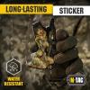 M-Tac Morale Sticker Tactical Girl – 3D Sticker – Bumper Sticker – Tactical Military Stickers for Laptop, Tablet, Phone, Notebook, Car Bumper, Hard Hat (#3 Sith)(#5 Skandinavik)
