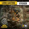 M-Tac Morale Sticker Tactical Girl – 3D Sticker – Bumper Sticker – Tactical Military Stickers for Laptop, Tablet, Phone, Notebook, Car Bumper, Hard Hat (#3 Sith)(#6 Japan)